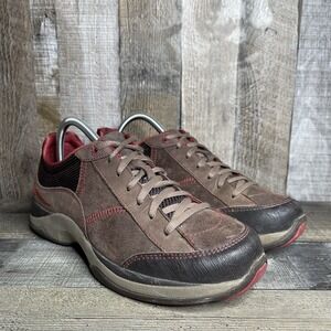 Womens Dansko Sabrina Brown Leather Athletic Comfort Sneakers Shoes Size EU 40